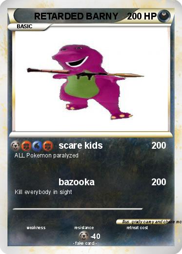 Pokemon RETARDED BARNY