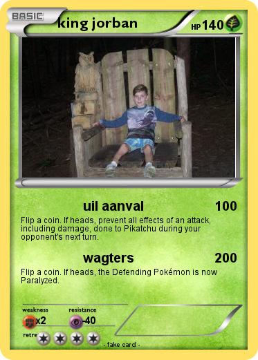 Pokemon king jorban