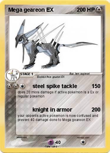Pokemon Mega geareon EX