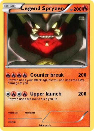 Pokemon Legend Spryzen