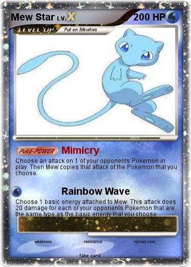 Pokemon Mew Star