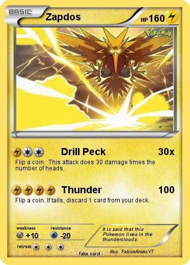 Pokemon Zapdos