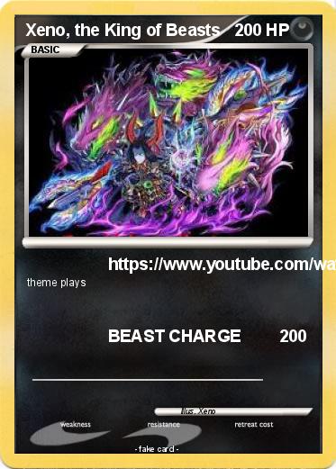 Pokemon Xeno, the King of Beasts