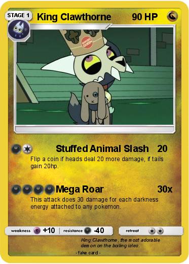 Pokemon King Clawthorne