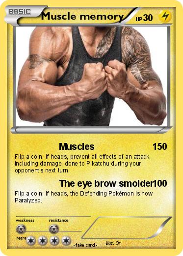 Pokemon Muscle memory