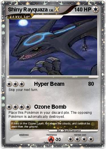Pokemon Shiny Rayquaza