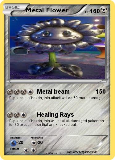Pokemon Metal Flower