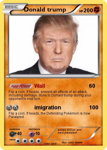 Pokemon Donald trump