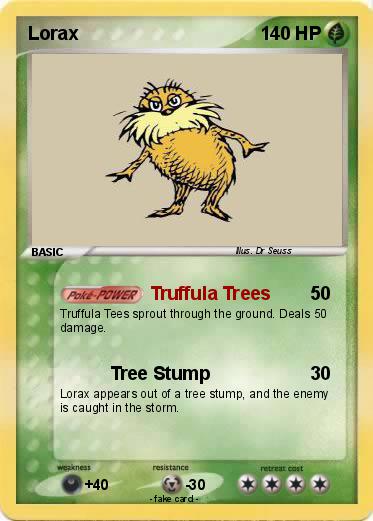 Pokemon Lorax