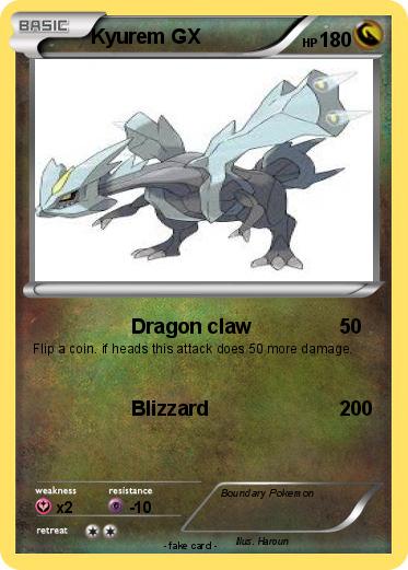 Pokemon Kyurem GX