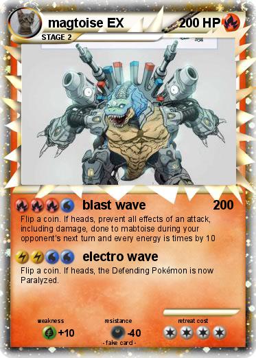 Pokemon magtoise EX