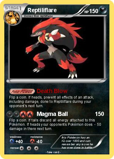 Pokemon Reptiliflare