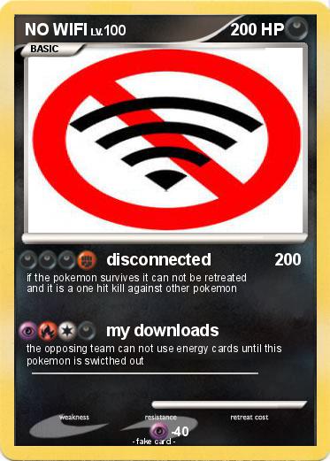 Pokemon NO WIFI
