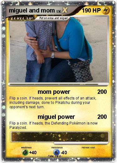 Pokemon miguel and mom