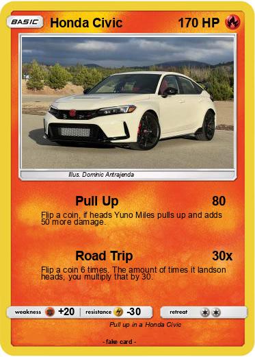 Pokemon Honda Civic