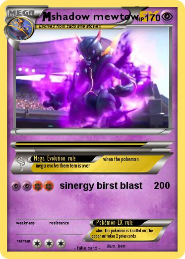 Pokemon shadow mewtow