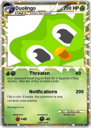 Pokemon Duolingo