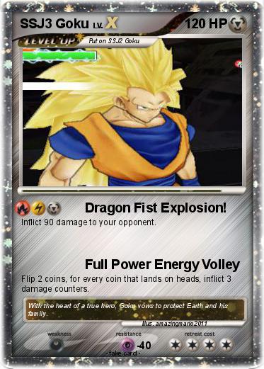 Pokemon SSJ3 Goku