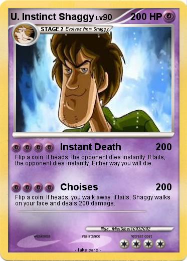Pokemon U. Instinct Shaggy