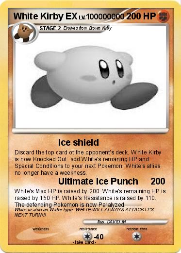 Pokemon White Kirby EX