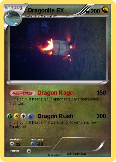 Pokemon Dragonite EX