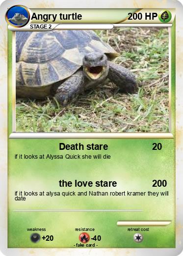 Pokemon Angry turtle
