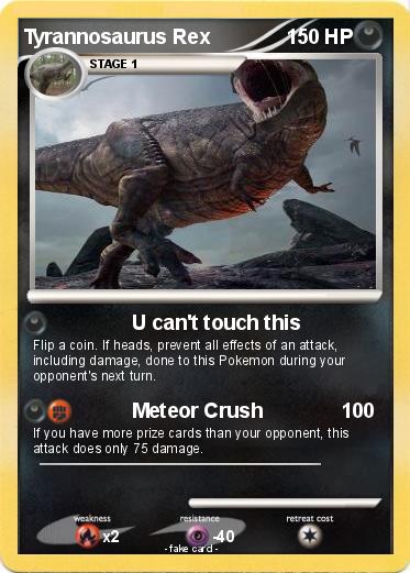 Pokemon Tyrannosaurus Rex