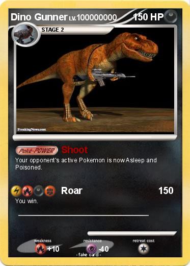 Pokemon Dino Gunner