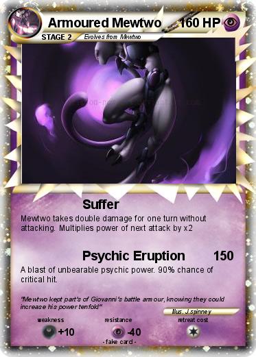 Pokemon Armoured Mewtwo Pokemon Armoured Mewtwo