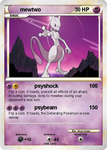 Pokemon mewtwo