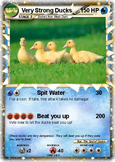 Pokemon Very Strong Ducks