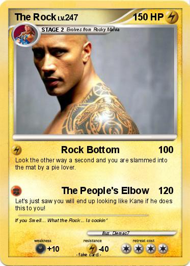Pokemon The Rock