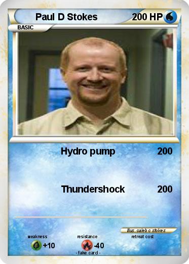 Pokemon Paul D Stokes