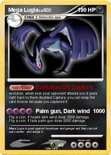 Pokemon Mega Lugia