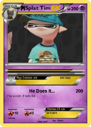 Pokemon Splat Tim