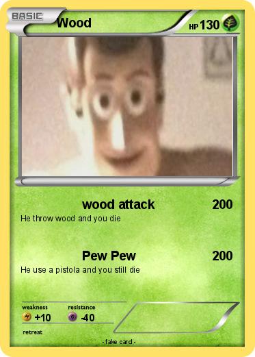 Pokemon Wood