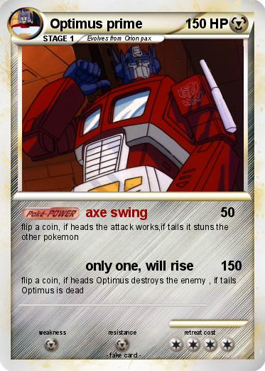 Pokemon Optimus prime