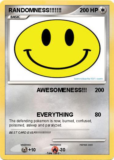 Pokemon RANDOMNESS!!!!!!!