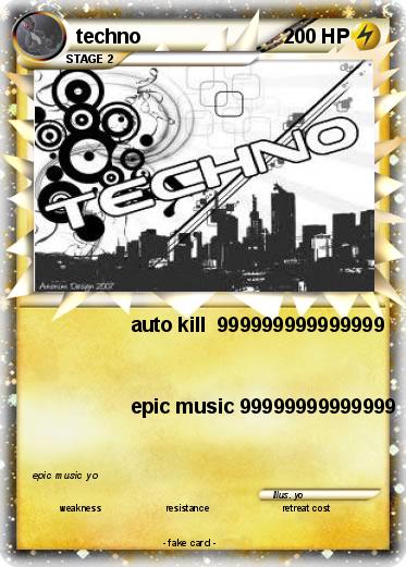 Pokemon techno