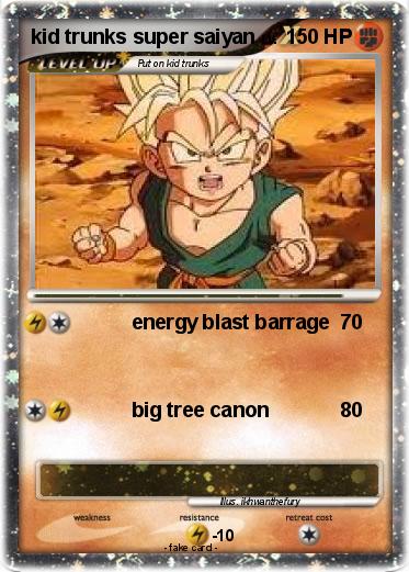 Pokemon kid trunks super saiyan
