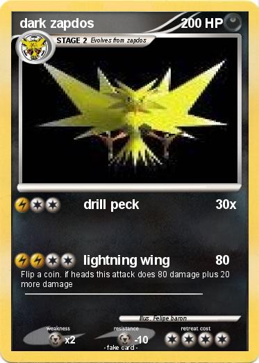 Pokemon dark zapdos