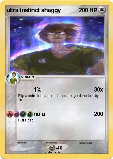 Pokemon ultra instinct shaggy