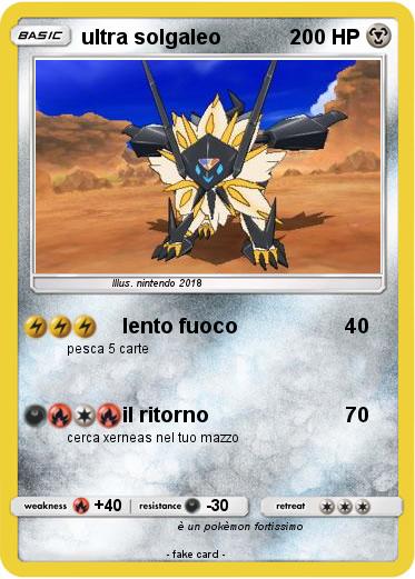 Pokemon ultra solgaleo
