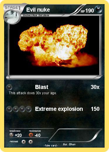 Pokemon Evil nuke