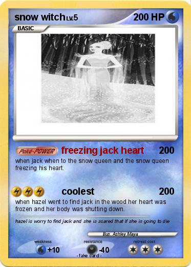 Pokemon snow witch