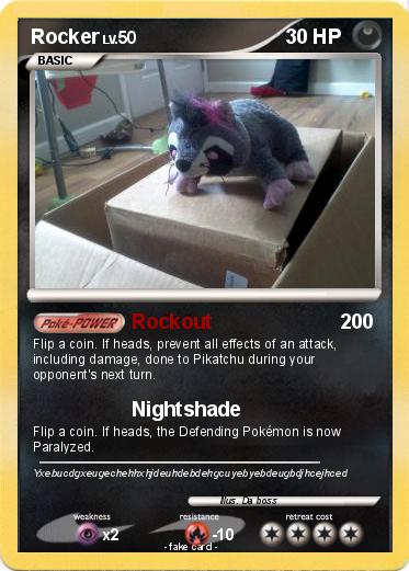 Pokemon Rocker
