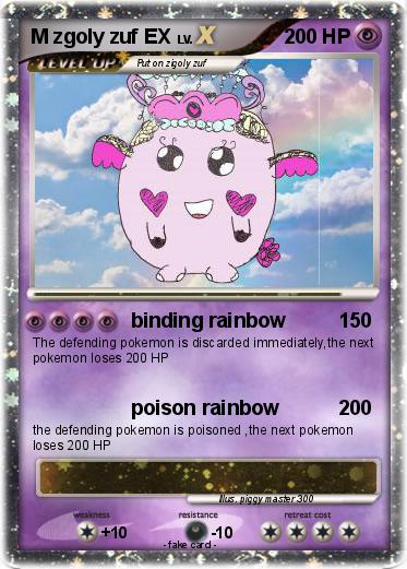 Pokemon M zgoly zuf EX