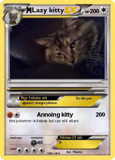 Pokemon Lazy kitty