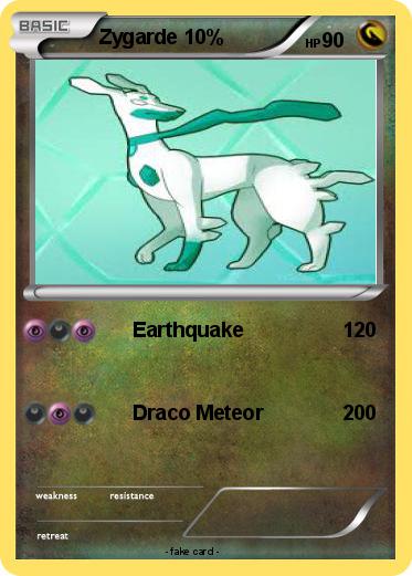 Pokemon Zygarde 10%