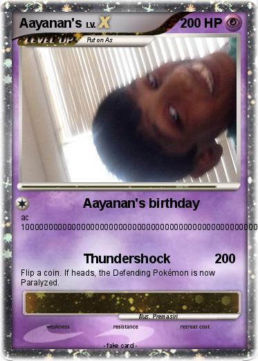 Pokemon Aayanan's